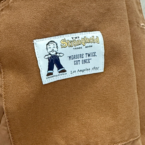 Stronghold Men's Brown Work Jacket - Picture 3 of 4